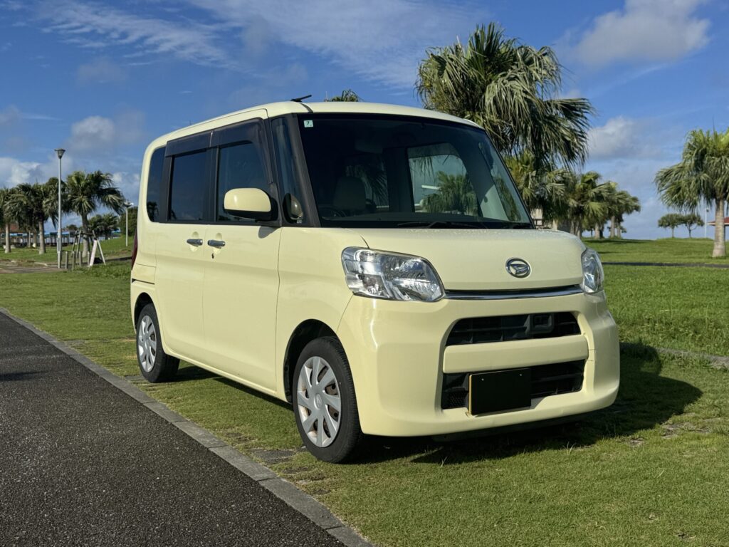 沖縄中古車ダイハツタントX SA格安人気軽自動車