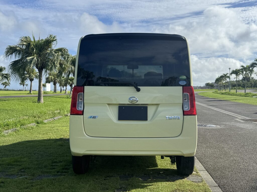 沖縄中古車ダイハツタントX SA格安人気軽自動車