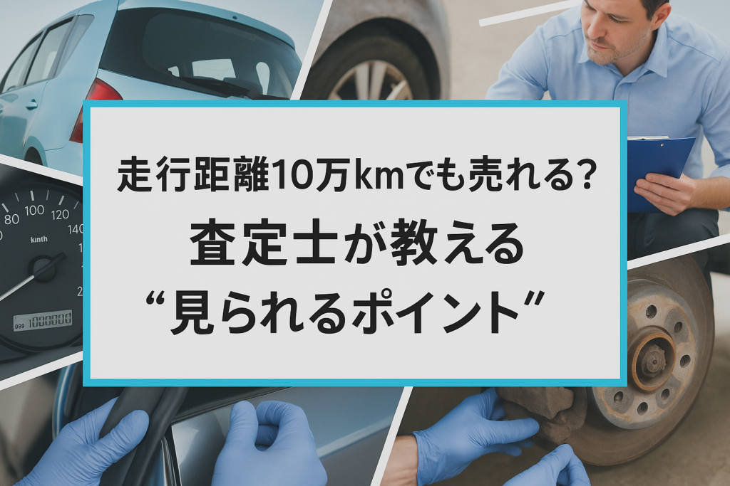 走行距離10万kmでも売れる？査定士が教える“見られるポイント”