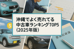 沖縄でよく売れてる中古車ランキングTOP5（2025年版）