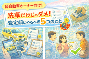 洗車だけじゃダメ！査定前にやるべき5つのこと（沖縄・那覇の軽自動車オーナー向け）