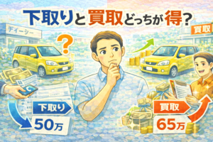 下取りと買取 どっちが得？体験談っぽく分かる比較ガイド（沖縄・那覇の軽自動車オーナー向け）