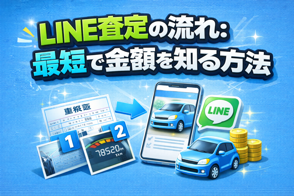 LINE査定の流れ：最短で金額を知る方法