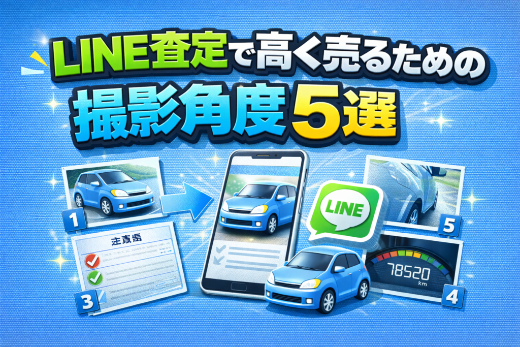 LINE査定で高く売るための撮影角度5選