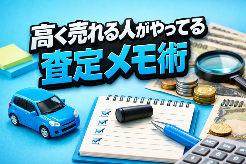 高く売れる人がやってる 査定メモ術
