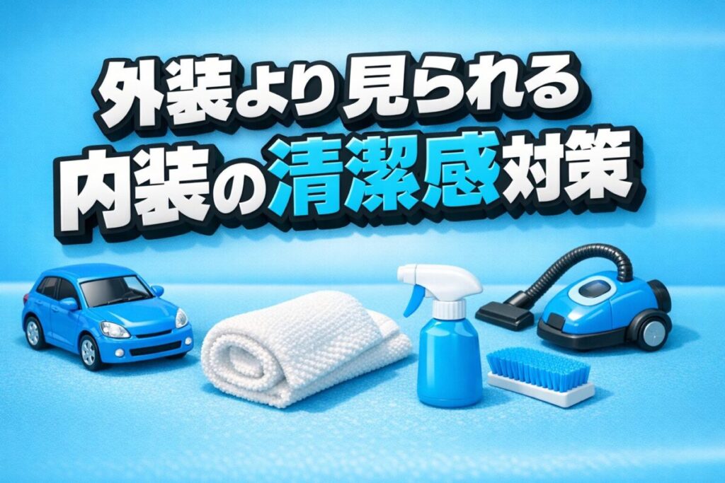 外装より見られる「内装の清潔感」対策