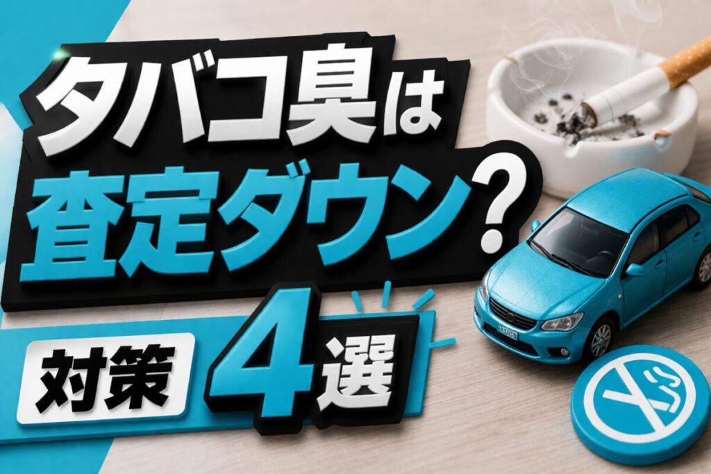 タバコ臭は査定ダウン？対策4選