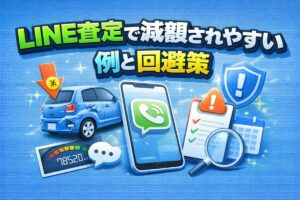 LINE査定で減額されやすい例と回避策