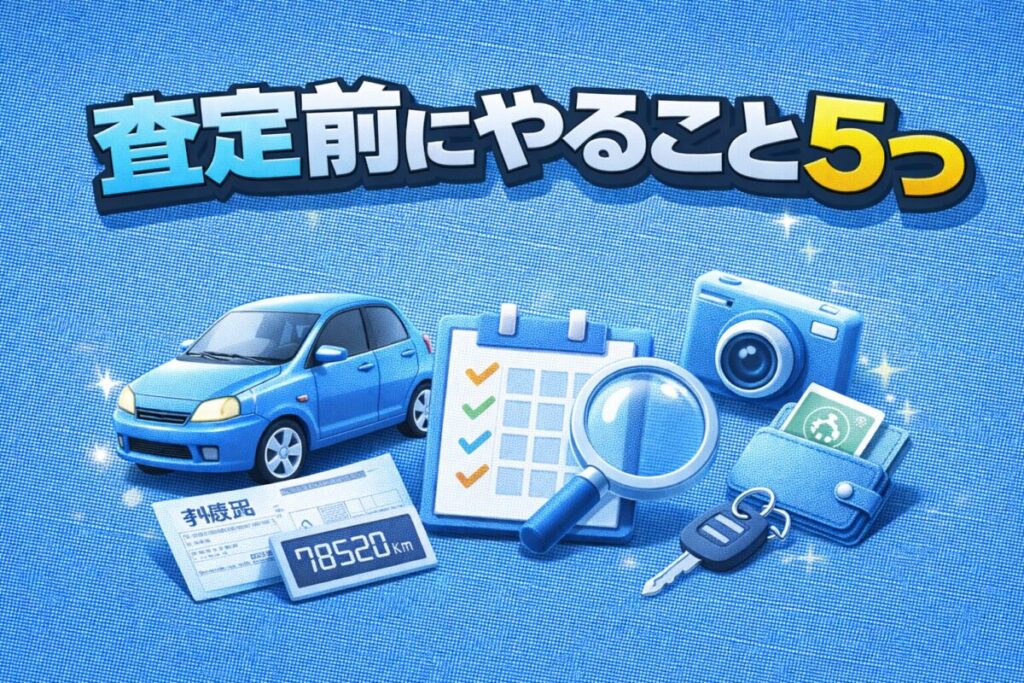 査定前にやること5つ