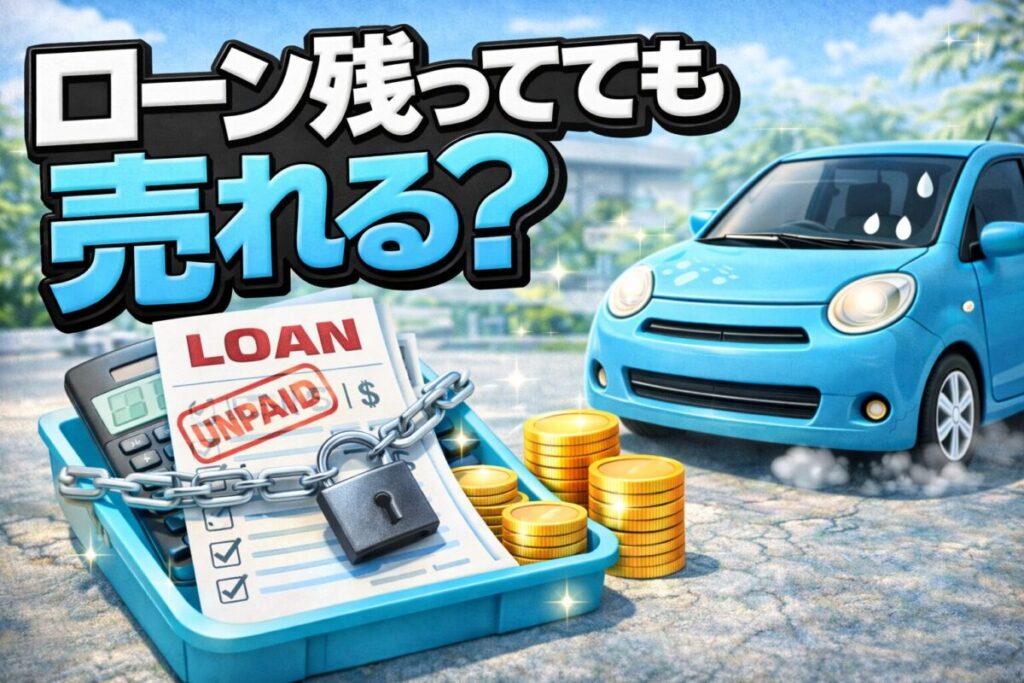 ローン残ってても車売れる？