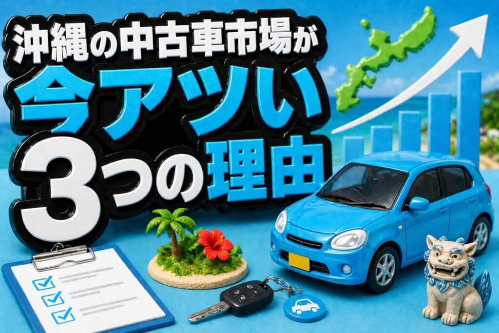 沖縄の中古車市場が今アツい3つの理由