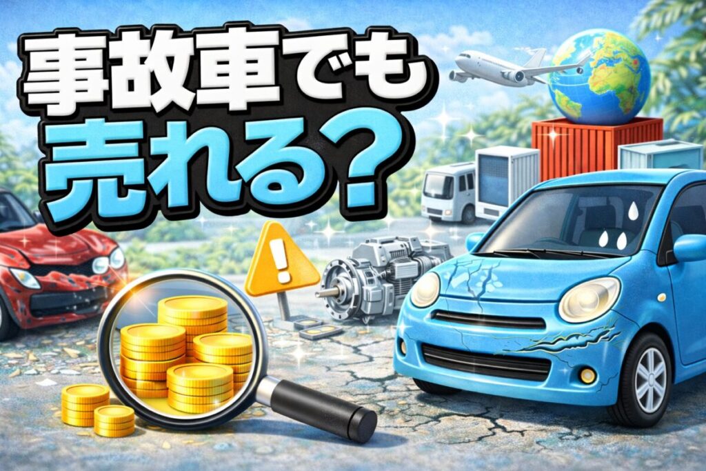 事故車でも売れる？