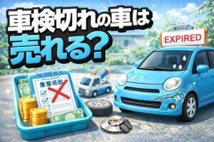 車検切れの車は売れる？