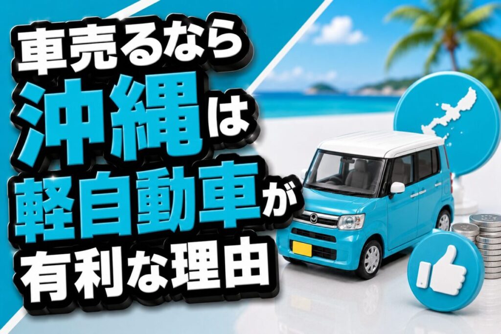 車売るなら沖縄は軽自動車が有利な理由