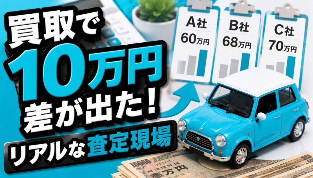 買取で10万円差が出たリアルな査定現場